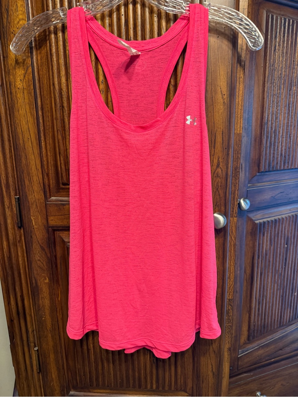 Under Armour Hot Pink Racerback Performance Tank